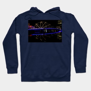 The City Lights of Melbourne Docklands, Victoria, Australia Hoodie